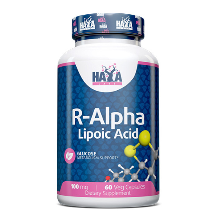 HAYA LABS R-Alpha Lipoic Acid / 60 Vcaps